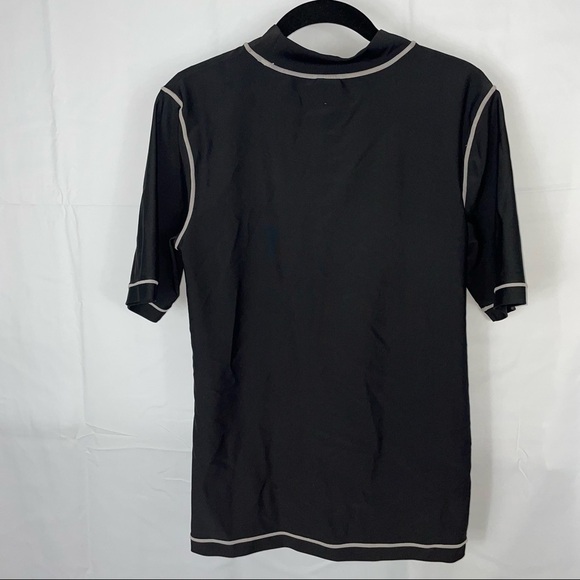 Cherokee Rash Guard Swim Shirt Short Sleeve Crewneck Pullover Protective Top - Picture 3 of 5